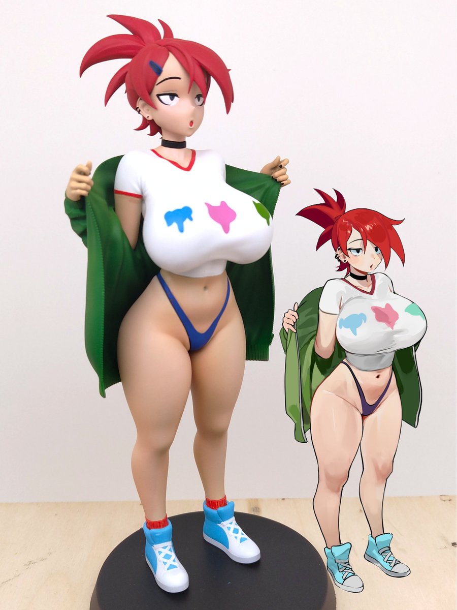 AnkoroStudio's tweet photo. We present to you the first version of the three that will come from the design of the great @nia4294.
These photos are of the painted figure.
I hope you like it as much as we do. https://t.co/04O6qa8rWM