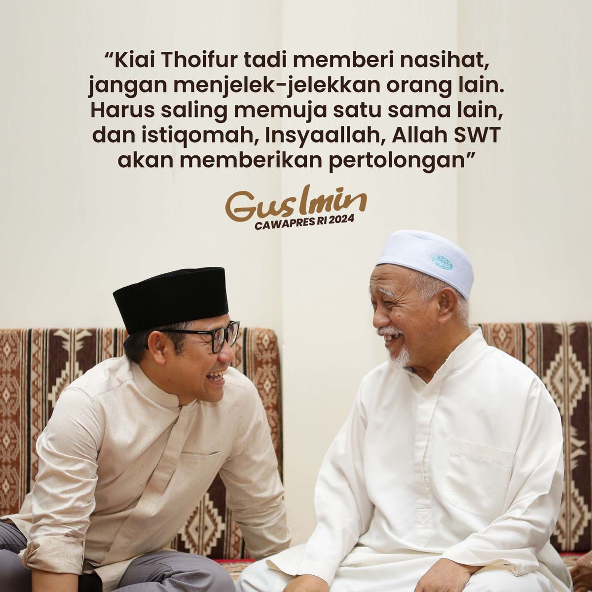 ASEPPER68607116's tweet photo. Cak Imin ... Tetap tenang ditengan guncangan 💚🇲🇨💪🙏✅

@cakimiNOW
@DPP_PKB https://t.co/QyK3uta5zS