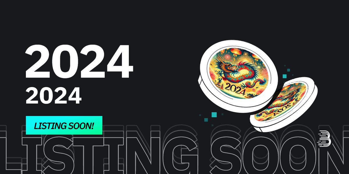🌟 Upcoming New Listing 🌟

🤩 #BitMart will list $2024 @2024_NewYear soon! 

Unleash the Roar, Ride the Soar - $2024: Where Dragons and Memes Collide in Crypto Splendor! 🚀🐉

Contract address on SOL: solscan.io/token/HUeEwErV… 

TG：t.me/sol20242024

👀 Keep an eye on our