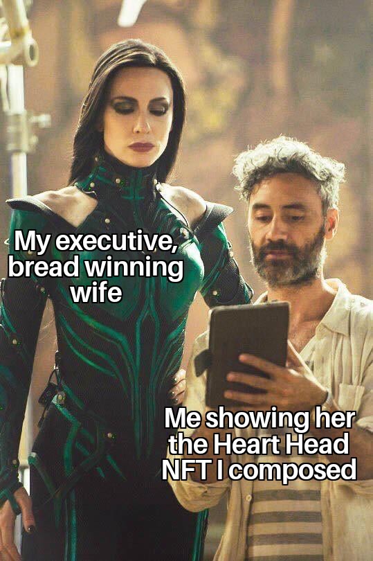 Heart_Heads's tweet photo. Impress your wife π«
https://t.co/dKXm74YDGX
#NFT #NFTCollection #ComposableNFT #NFTCommunity
#NFTCollector #NFTdrop #NFTshill #Composable #Pulsechain #PLS $PLS $PLSX $HEX #Hex https://t.co/ZF14UrhgcA