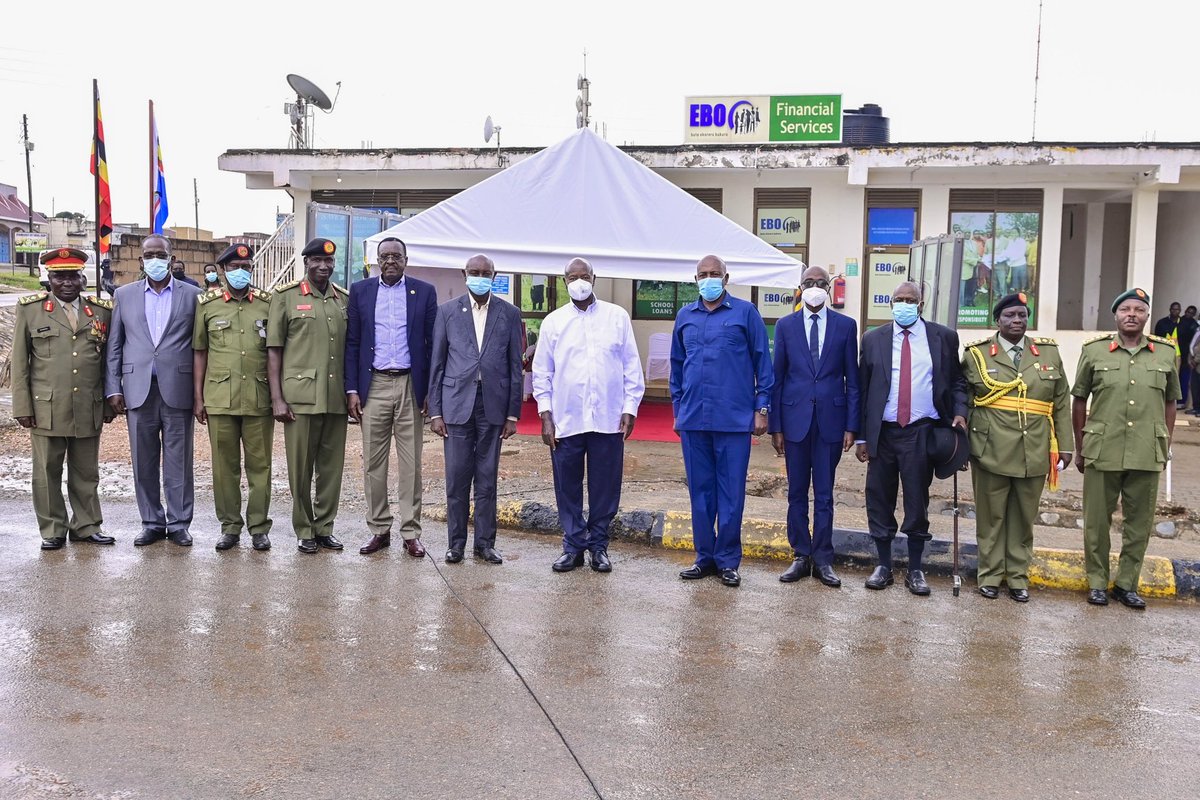 I was delighted to unveil a monument in Rushere Town Council, Kiruhura District, that recognises our contribution to the socio-economic transformation of the Ankole region. I thank the UPDF Engineers Brigade for choosing to build it in Rushere, where I started my mission of