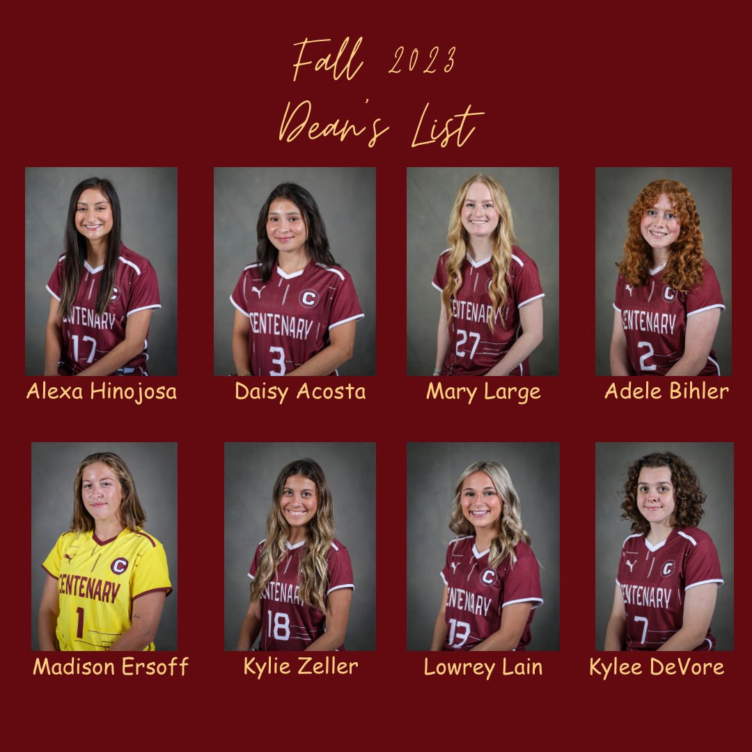 HUGE shoutout to these EIGHT phenomenal student-athletes who earned their spot on the Dean’s List for the fall semester!!
Those late night study sessions paid off 😮‍💨
Congrats, Ladies!