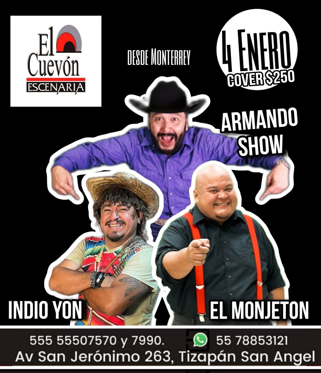 Nos vemos el Jueves en CDMX
<a href="/lalalapony_/">Pachis</a> <a href="/pamonstruo/">𝗣𝗮𝗺𝗼𝗻𝘀𝘁𝗿𝘂𝗼</a> <a href="/elborregonava/">Juan Carlos Nava A.</a> <a href="/radamesss25/">Radames de Jesus</a> <a href="/LaWanderslover/">✨WANDERS LOVER✨</a>