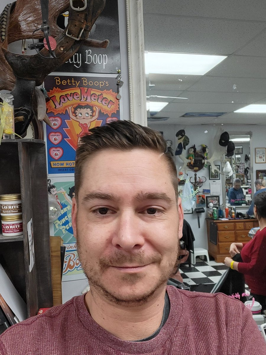 JoshuaGriffith0's tweet photo. That's much better! #FreshToDeath #NewHaircut https://t.co/HEEAkmGdgm