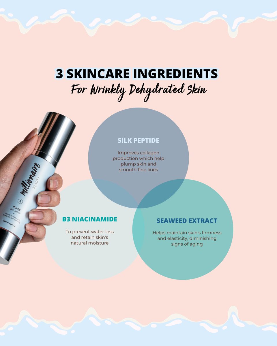 millionairebty's tweet photo. Reach for Purity and revitalize your skin with the ultimate anti-aging powerhouse!🥰

Tag someone who loves Purity!

#MillionaireBeauty #Skincare #WrinkleSerum #YouthfulSkin #AgeDefyingMagic #SkinRenewal #SilkySmooth #NiacinamideGlow #SeaweedSkincare https://t.co/d8WxPFDJqb