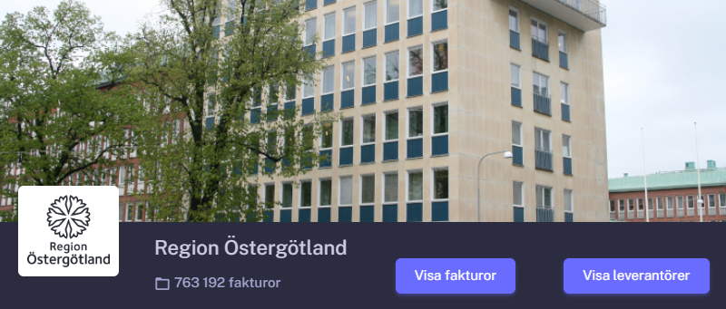&gt;4 nya kommuner + första regionen!&lt; Min kartläggning utökas idag med Sundsvall, Norrköping, Trosa och Tomelilla. Dessutom tillkommer den första regionen, Region Östergötland. 25 miljoner fakturor! Vänta dig fler avslöjanden. #ai