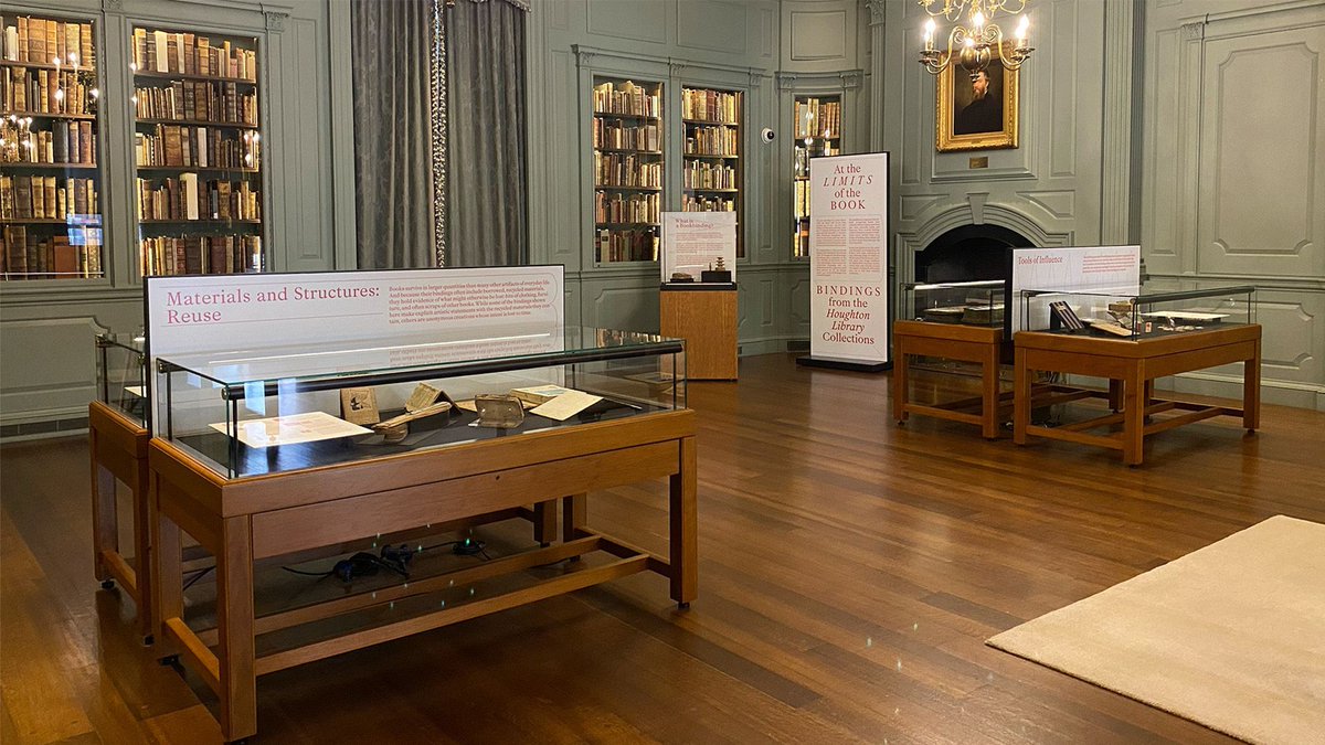 This week is your last chance to experience our exhibition, “At the Limits of the Book: Bindings from the Houghton Library Collections,” which closes this Friday, January 5!