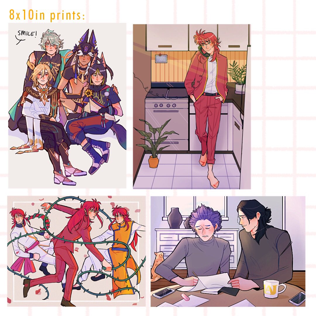 weeniedraws's tweet photo. big store update!! added a bunch of new prints for the new year! 💕

check it out: https://t.co/IsOTN6rZ7U https://t.co/wKzJkHvfvD