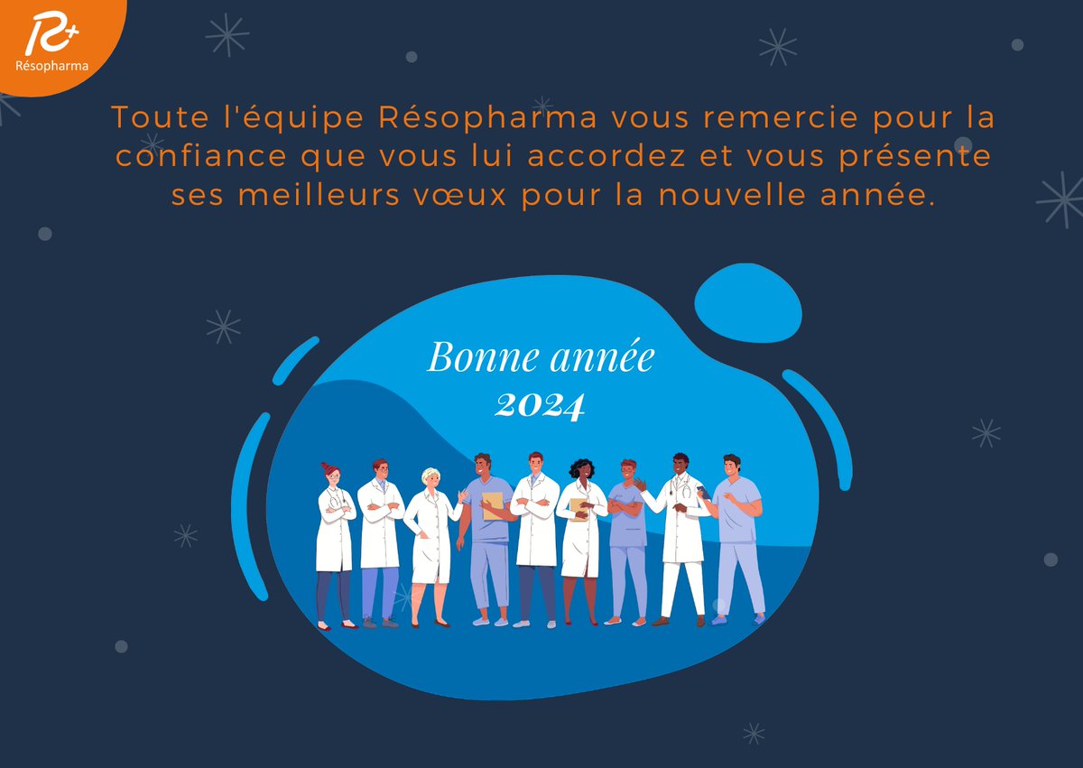 R+ (Résopharma) tweet media