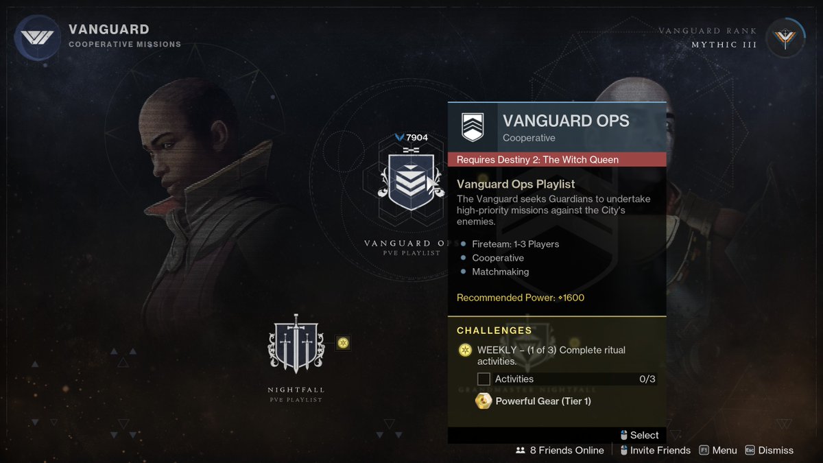 i guess vanguard strikes are behind a pay wall now @Bungie?