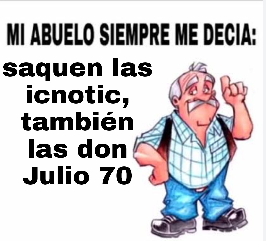 Siempre me lo decía...