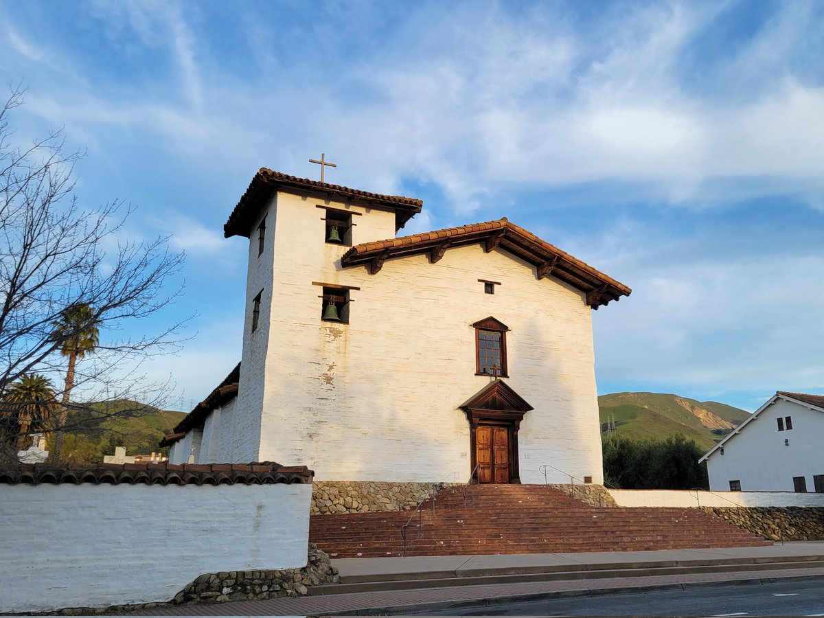 A2) This February 2023 photo of Mission San Jose in Fremont, California  reminds me of when I would seek a bit of calm during my daily commute many  years ago. #TRLT, image size:1200x900