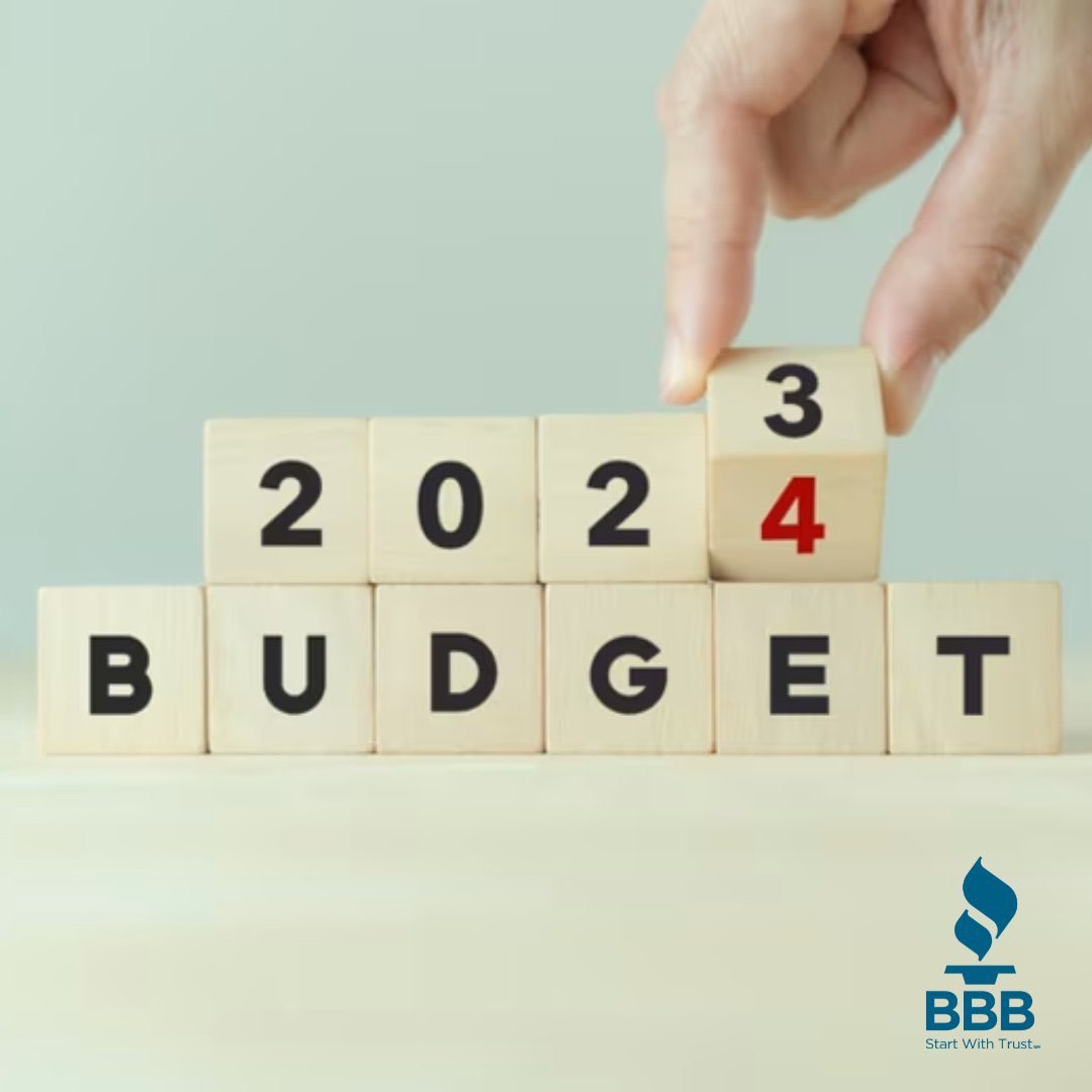 Are you starting to get your finances and budget set for the year ahead as we enter 2024? 💰

Your Better Business Bureau has some tips on how to best structure your finances and stick to your resolutions.

bbb.org/article/news-r…