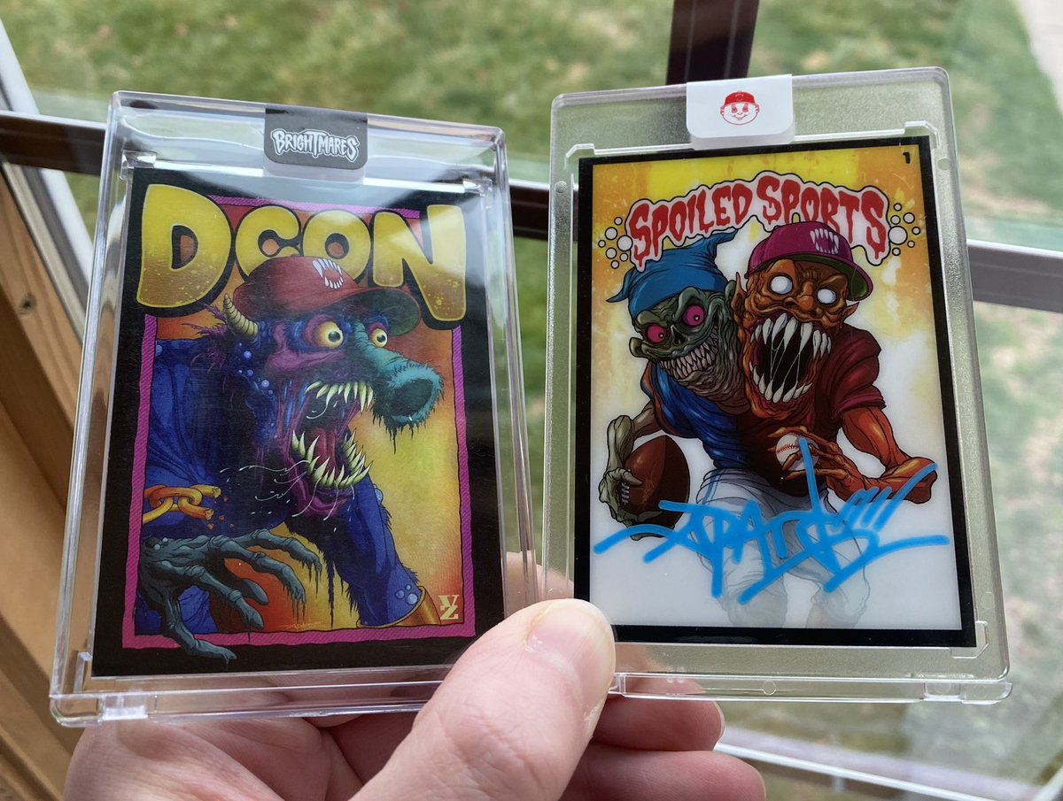 cd009's tweet photo. Bought one @alexpardee @variantz_ Double Dee card. Made out like a Wet Bandit, word to Harry and Marv. Two days into the new year, and I’m hoping my well of luck isn’t already dry. Thanks for the fortuitously sick start to ‘24 mail days, AP &amp; VZ! https://t.co/2gLAkke5ua