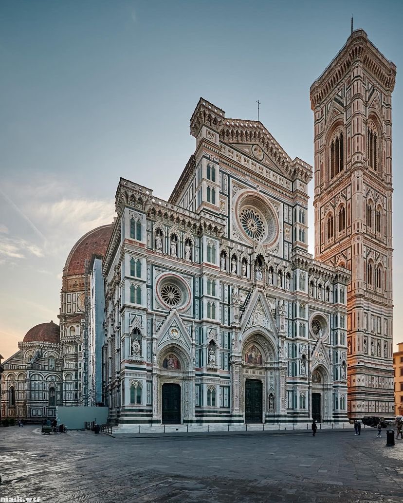 Beautiful Churches in Italy 🧵 1. Cathedral of Santa Maria del Fiore, Florence