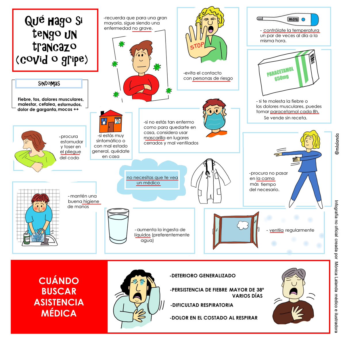 Y entonces....¿qué hago si tengo un trancazo?

(por si le es útil a alguien)
👇