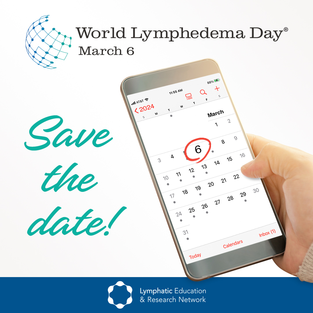 LymphaticNet's tweet photo. #WorldLymphedemaDay (WLD) is an annual celebratory event to educate the world about lymphatic diseases. Join advocates in planning an event. Your event can be simple or elaborate. Watch the 2024 WLD Video and post your event on the WLD map at https://t.co/Co5FaIXp2c https://t.co/GuiYecSAKS