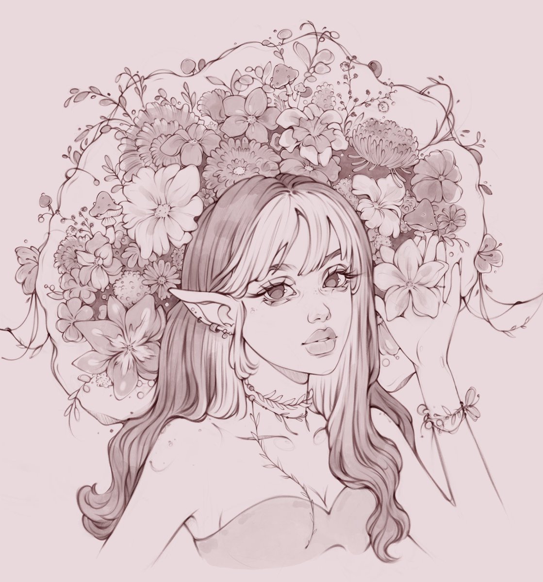 ✨ There's something I'm very happy about ✨

1/1 "Blooming Inside" was collected by <a href="/puertoroc24/">PuertoRoc</a>!!🥹🥰😍🥳
This piece is special, I put my heart into every line and I'm glad it was appreciated!

Thank you so much, your support means the world to me! 

#kk #CollectingTogether