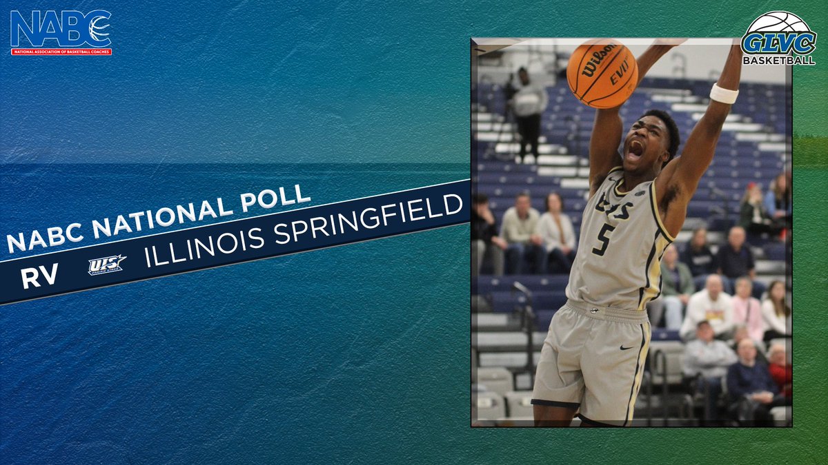 ⛹️‍♂️ @NABC1927 NATIONAL POLL @UISAthletics continue to represent #GLVCmbb in this week's rankings 👀 🔗 GLVCsports.com/NABCpoll