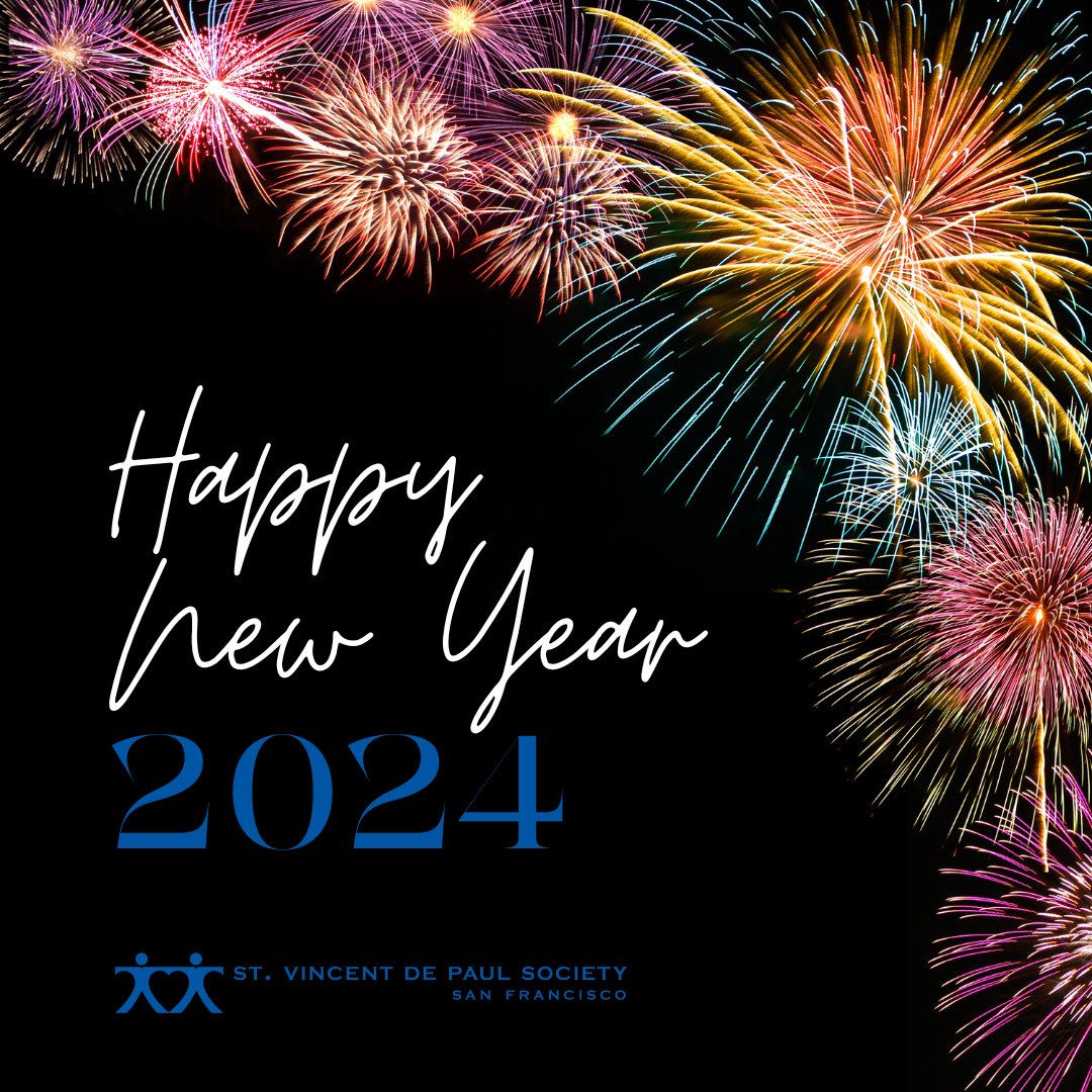 Happy New Year, Vincentians!🎆 We hope this year brings a renewed sense of happiness and positivity. We are here to support you in any way we can and look forward to sharing 2024 with you!