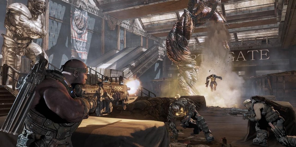 You just had to be there…

Who remembers playing Gears of War 3 for the very first time?