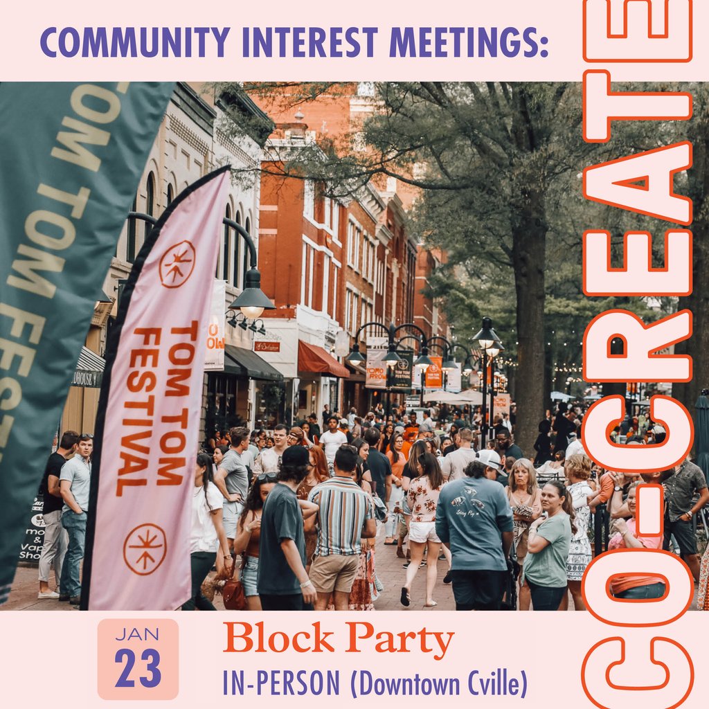 TomTomFest's tweet image. 🎆 Happy New Year! Starting 2024 with these events:

📅 Jan 16 | 10AM: Virtual #TOGETHERConference
📅 Jan 16 | 6:30PM: #TOMORROWTALKS
📅 Jan 23 | 12PM: #DowntownMallBlockParty
📅 Jan 23 | 6:30PM: #EVENTS101

Check our full calendar at tomtomfoundation.org/events