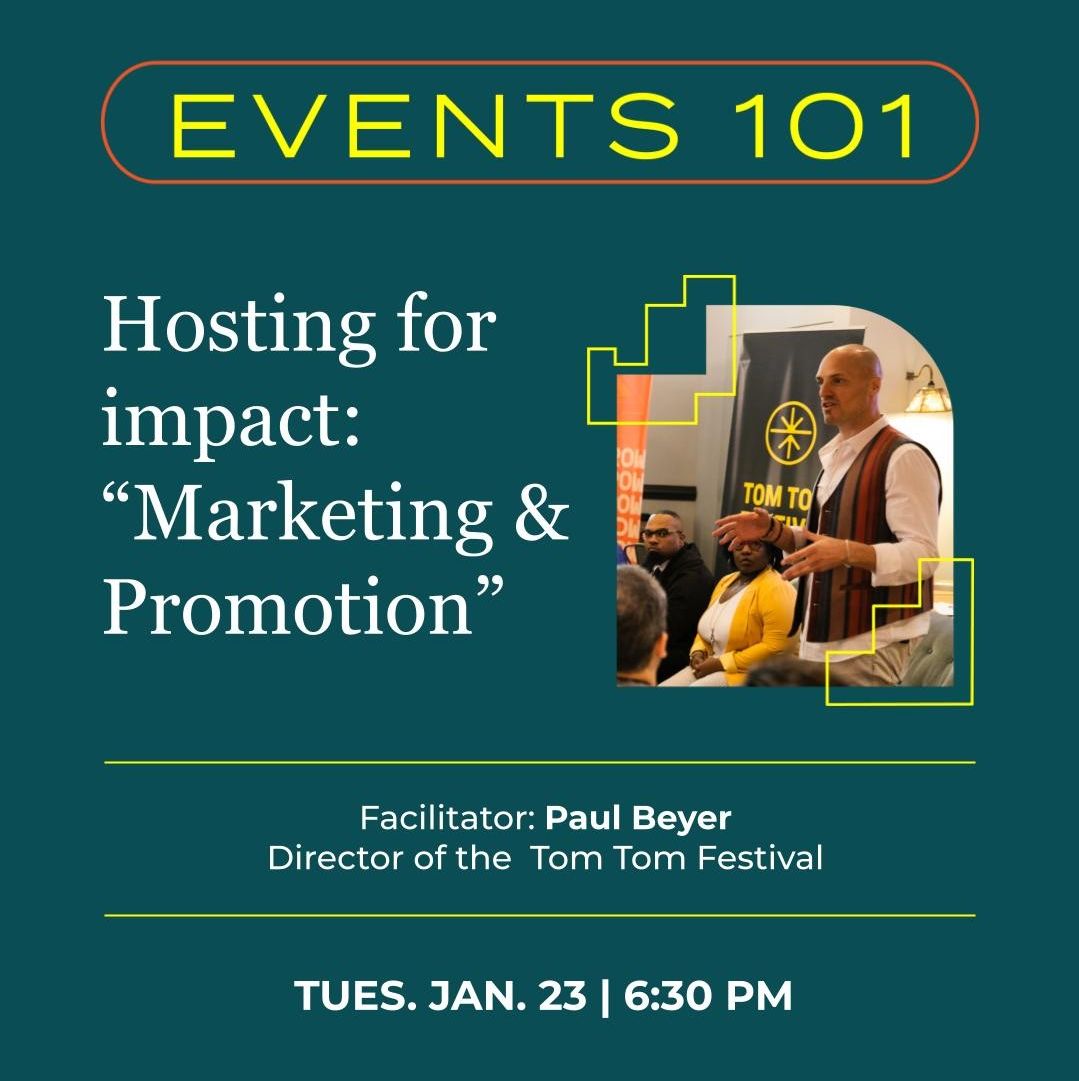 TomTomFest's tweet image. 🎆 Happy New Year! Starting 2024 with these events:

📅 Jan 16 | 10AM: Virtual #TOGETHERConference
📅 Jan 16 | 6:30PM: #TOMORROWTALKS
📅 Jan 23 | 12PM: #DowntownMallBlockParty
📅 Jan 23 | 6:30PM: #EVENTS101

Check our full calendar at tomtomfoundation.org/events