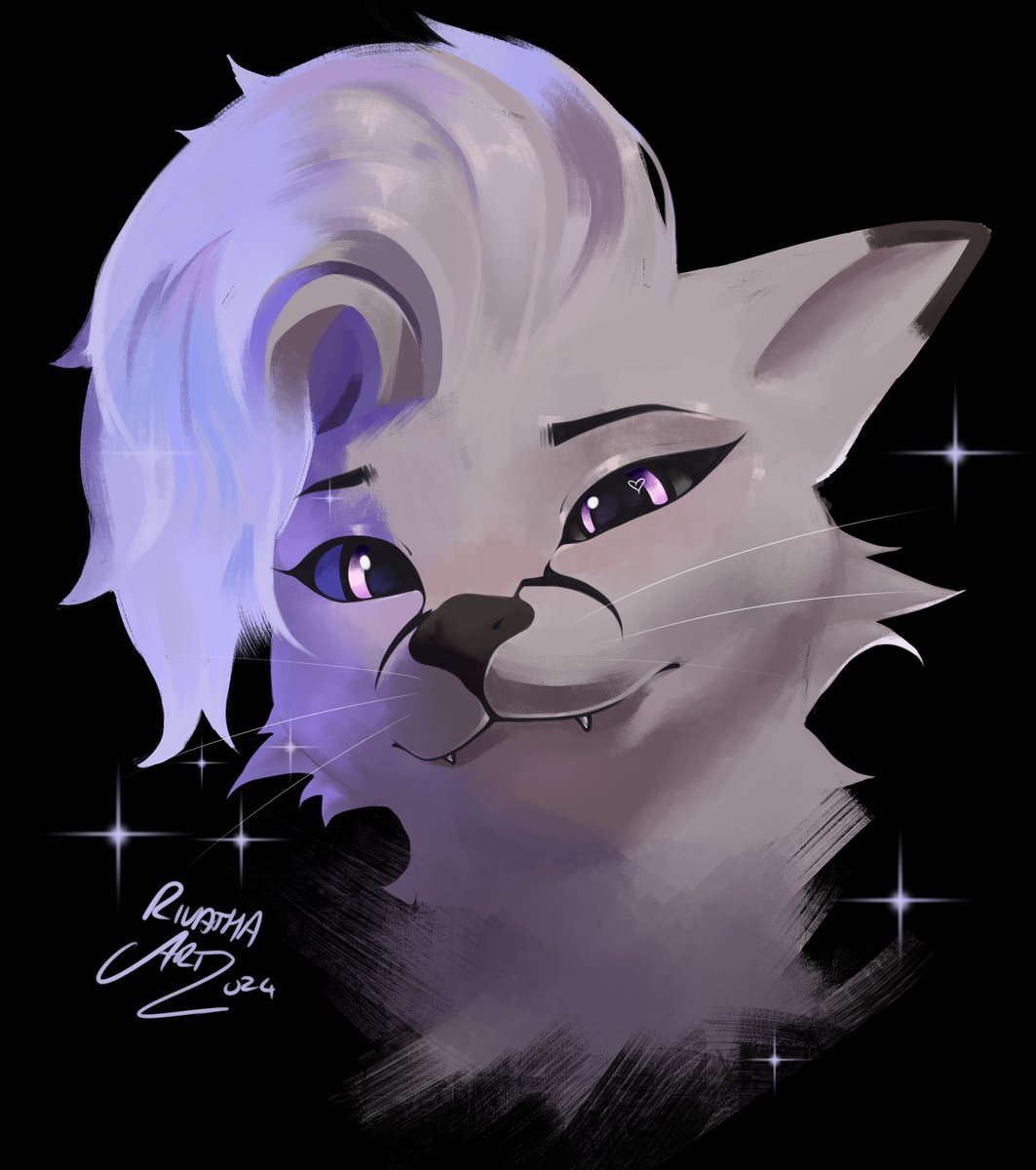 Not sure how interested everyone would be, but I tried repainting my render - I thought it was fun uwu