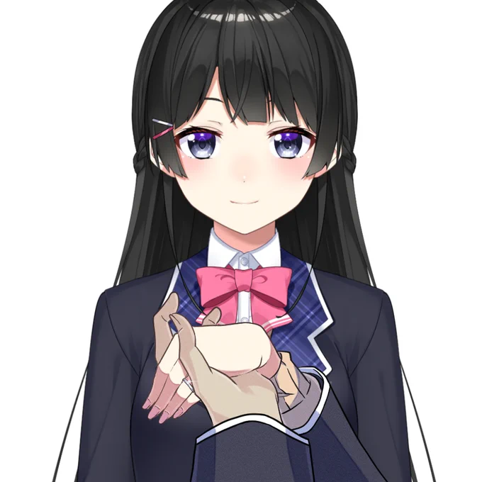 俺くんの手を取ってくれる委員長です #みとのアクセ