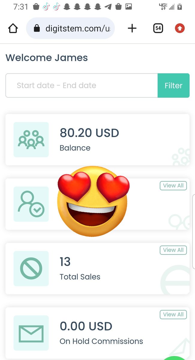 Consistency really pays🥰
   And I was able to win one of the sales challenge after applying discipline to stay consistent☺️
I'm so proud of me🙈Thank you <a href="/digitstem/">Digitstem</a> for this platform🙏💜
   We do better this year✊💥