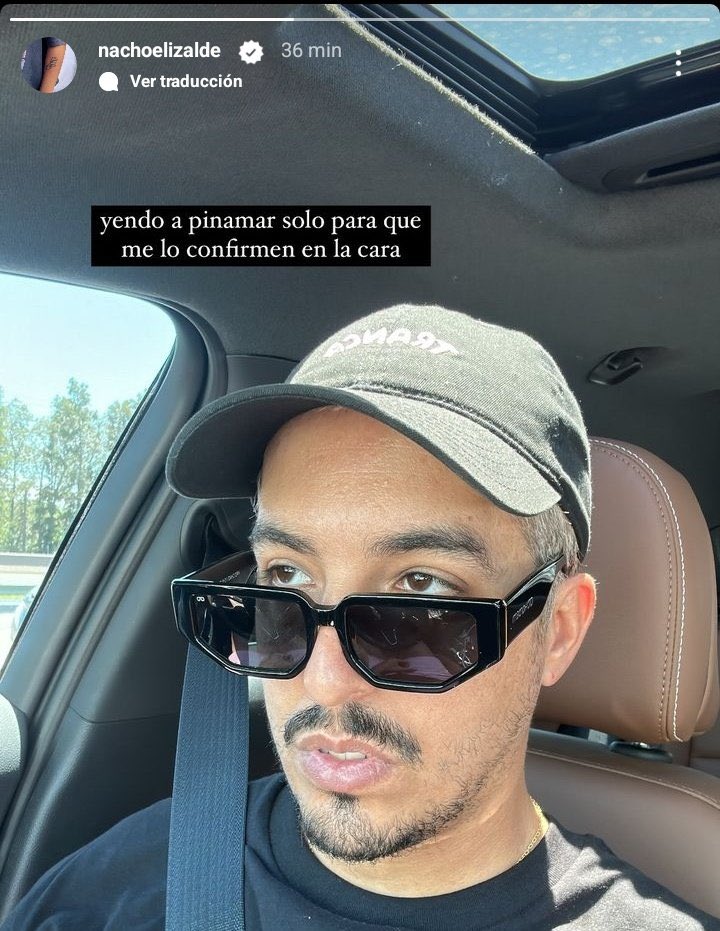 Nacho es literal “falté al colegio y vino Messi” #occhiamin #nadiedicenada