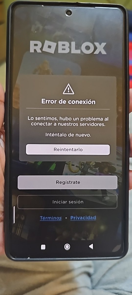 bonycg27's tweet photo. @RobloxEspanol saben por qué me pasa esto y no puedo meterme a mi cuenta https://t.co/7ABdoLtuv3
