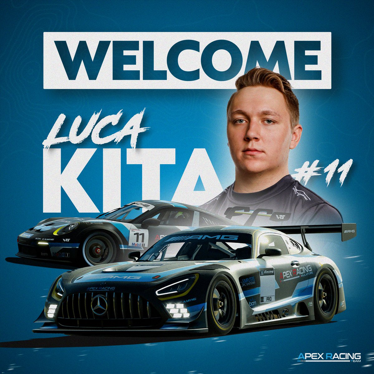 Welcome, 🇩🇪 Luca Kita! 👋 #apexracingteam #simracing #esports