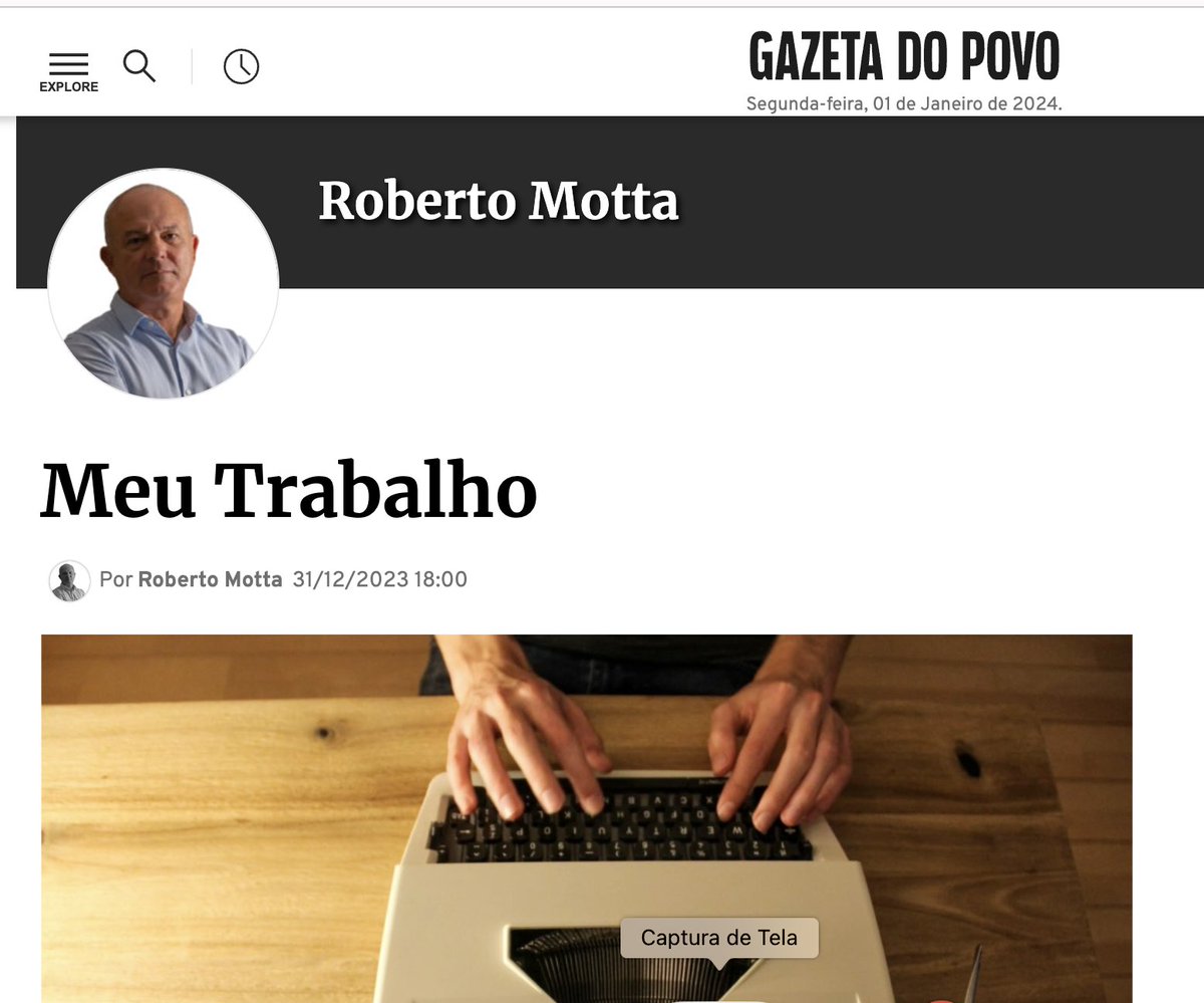 rmotta2's tweet image. Meu artigo para a Gazeta (link de acesso gratuito):

&quot;É preciso resistir às tentações da histeria, da fofoca, da superficialidade e da oferta fácil do que causa espanto, indignação e curiosidade leviana – e que, consequentemente, gera clicks e likes. É preciso ter algo a dizer,…