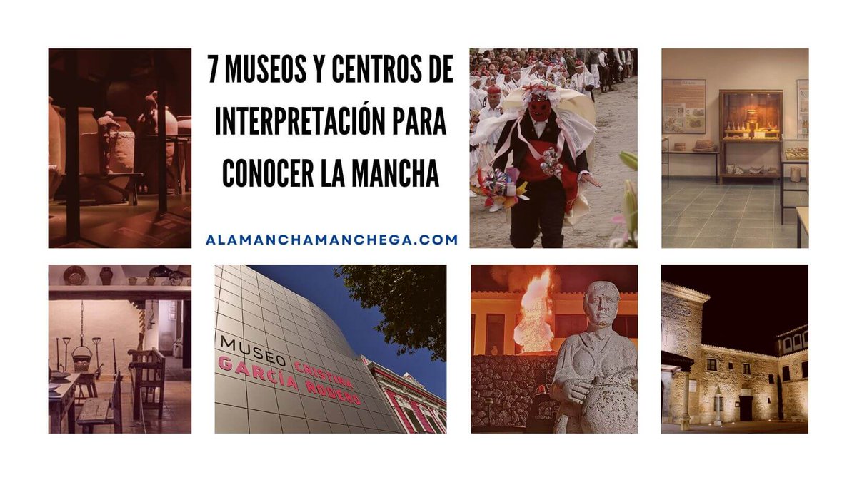 Siete centros de interpretación y museos que nos ayudarán a conocer y disfrutar La Mancha: alamanchamanchega.com/museos-centros…

¿A qué otros crees que deberíamos dar un vistazo en 2024?

#LaMancha #ElToboso #Madridejos #Alhambra #Villarrobledo #Camuñas #Puertollano #MotadelCuervo