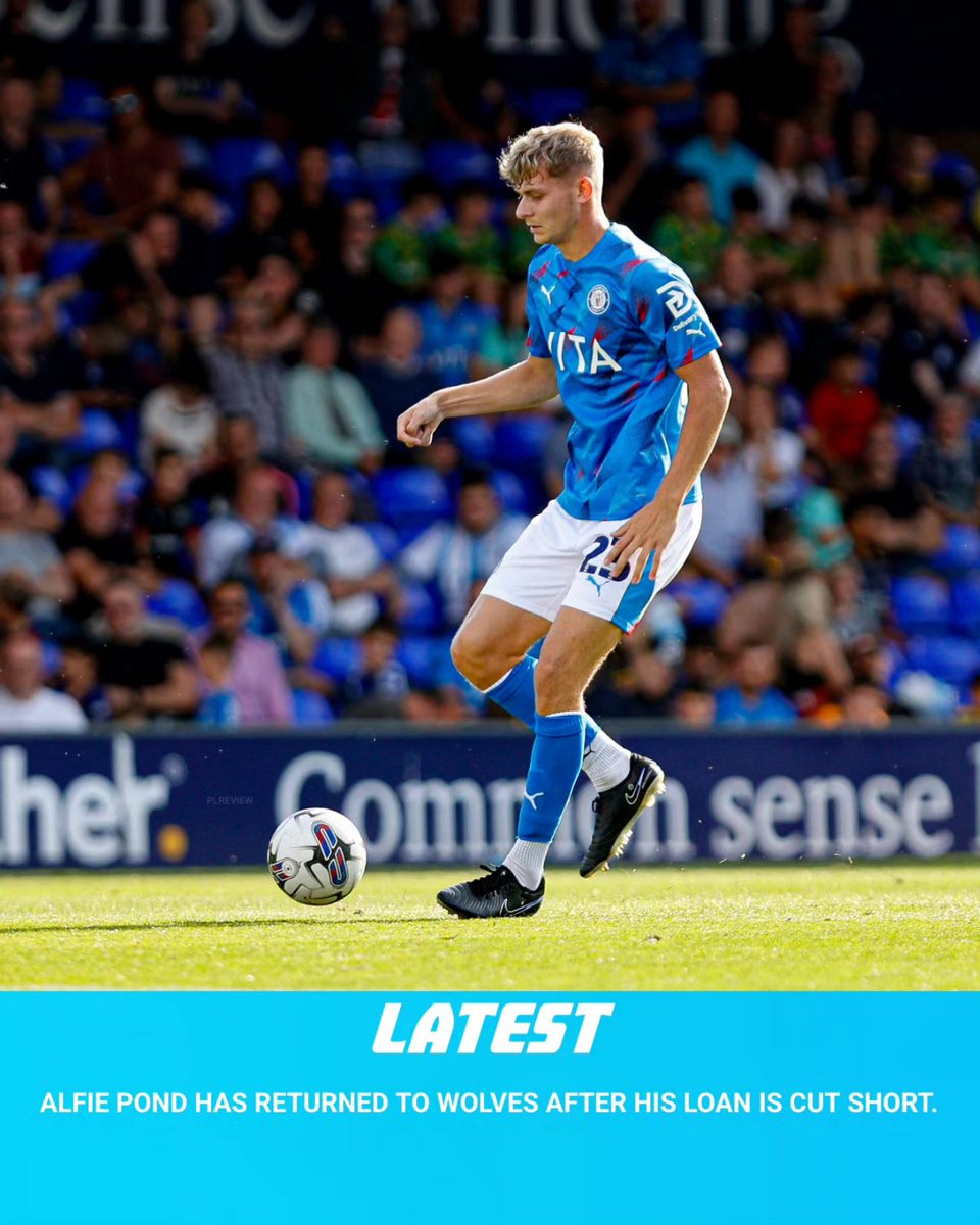 plreview27's tweet photo. RECALLS:

Wolves have recalled Oliver Tipton (20), Alfie Pond (19), Harvey Griffiths (20) &amp; Tyler Roberts (20) from loans at Notts County, Stockport County, Walsall &amp; Doncaster Rovers. https://t.co/Ukb213reD6