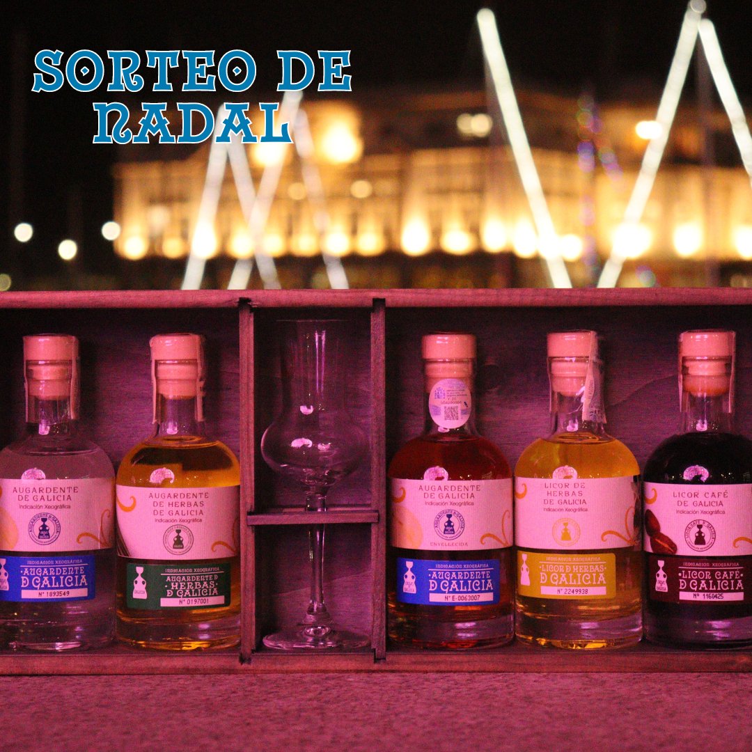 orujodegalicia's tweet photo. Sorteo Especial de #Nadal! 🎅
👀En que cidade galega atópanse os nosos #Licores e #Augardentes Tradicionais Galegos?
🍸Comenta e entra no sorteo de unha das 5 botellas!
#sorteo #sorteodenavidad2023 #sorteodenadal https://t.co/lMJB5pVxPF