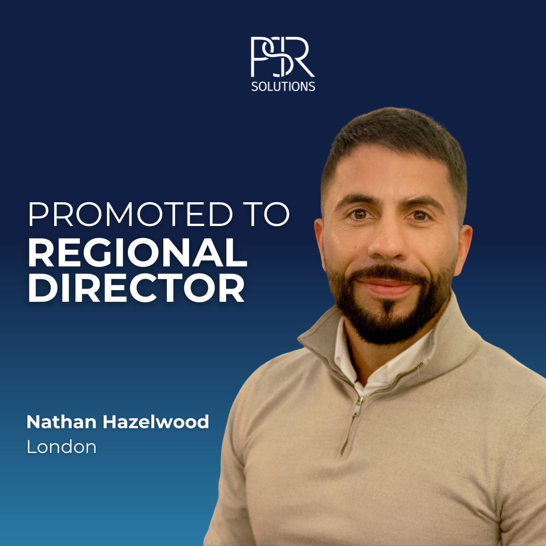 PSR_Solutions's tweet photo. We are pleased to announce our first promotion of the year. 🎉
 
Congratulations to Nathan Hazelwood on his promotion to Regional Director for our London &amp; Southampton offices. 
 
Congratulations Nathan! https://t.co/Tl0CXzWT7w