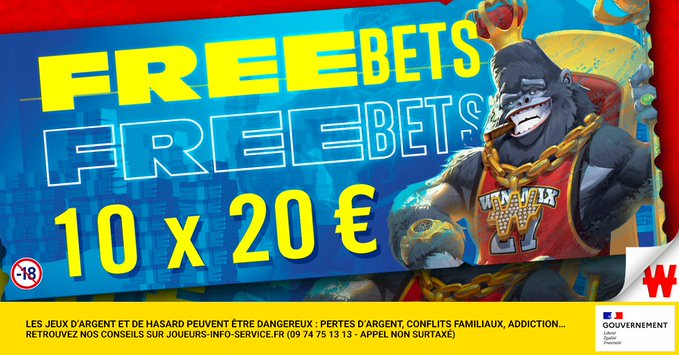 WinamaxSport's tweet photo. 🎁 10 x 20 € de Freebets à gagner cette semaine !

👉 Répondez à ce tweet avec votre pseudo Winamax et le hashtag #FreebetWinamax pour participer.

🤞 Tirage au sort mercredi !

📄 Le règlement > https://t.co/wPW0ACrmqV https://t.co/UIdIOV5PNG