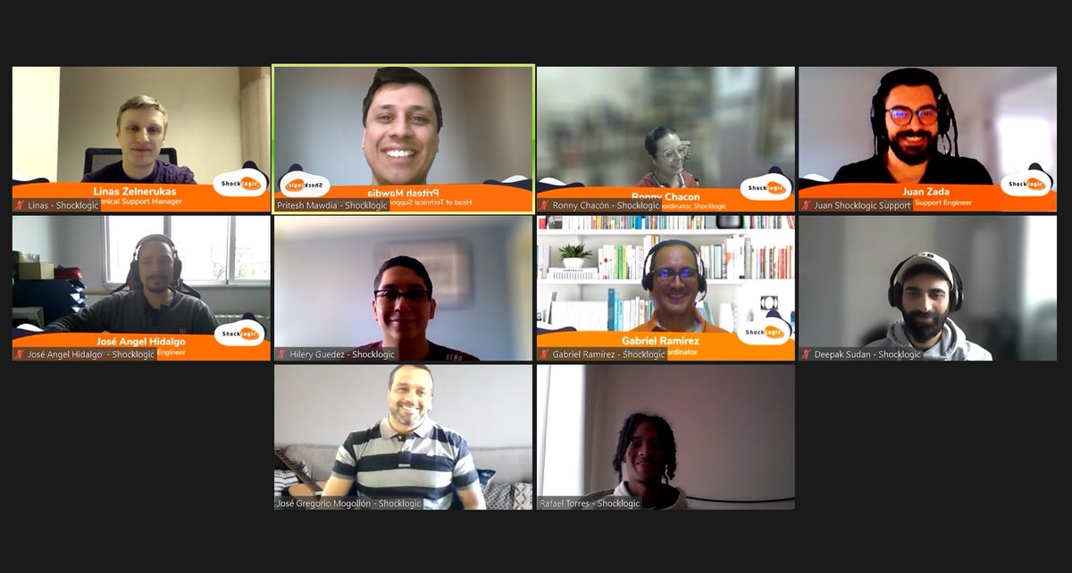 Pritesh Mawdia (@sl_pritesh) on Twitter photo Celebrating the start of <a href="/Shocklogic/">Shocklogic</a>'s tech team meetings in 2024 with some of our brilliant team members! Happy New Year to all! May this year bring abundant prosperity and exciting tech breakthroughs.
#happynewyear #techtuesday #eventtech #eventprofs Celebrating the start of <a href="/Shocklogic/">Shocklogic</a>'s tech team meetings in 2024 with some of our brilliant team members! Happy New Year to all! May this year bring abundant prosperity and exciting tech breakthroughs.
#happynewyear #techtuesday #eventtech #eventprofs