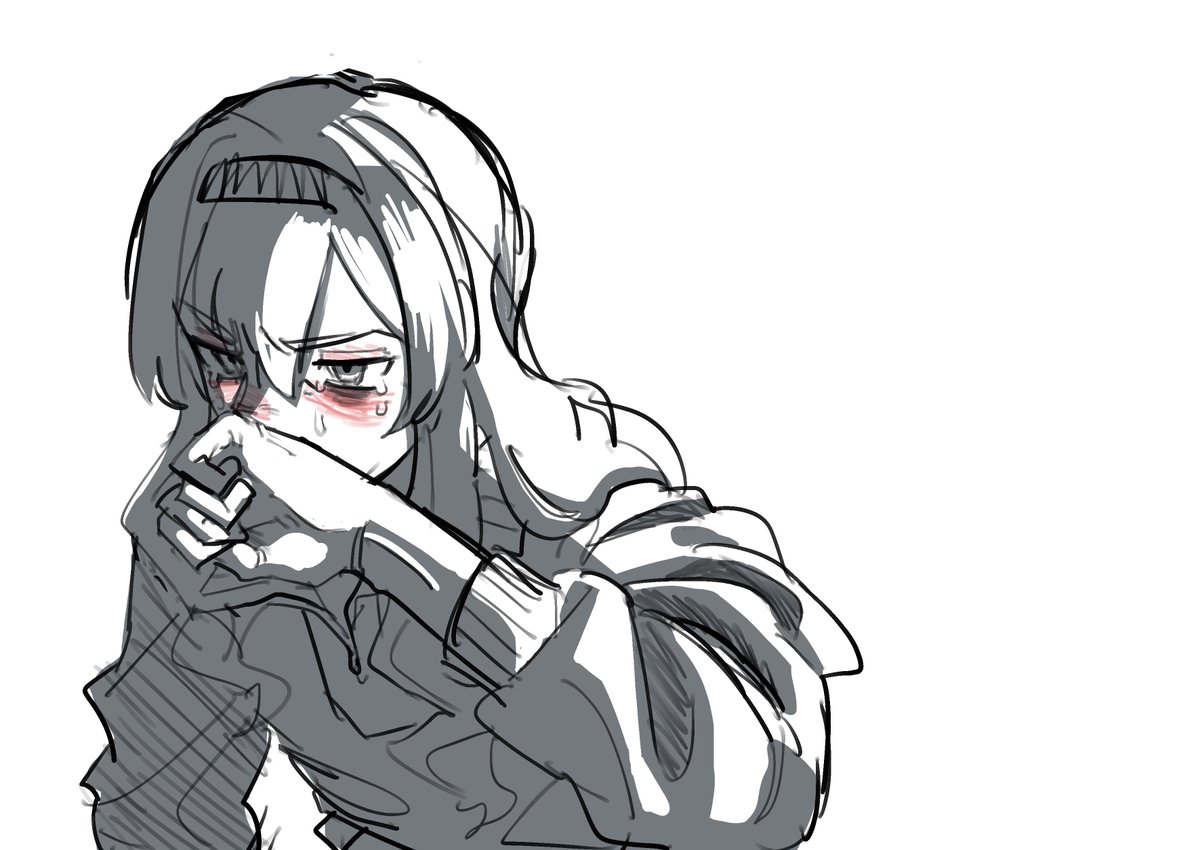 クロディーヌ、ガチ泣きして