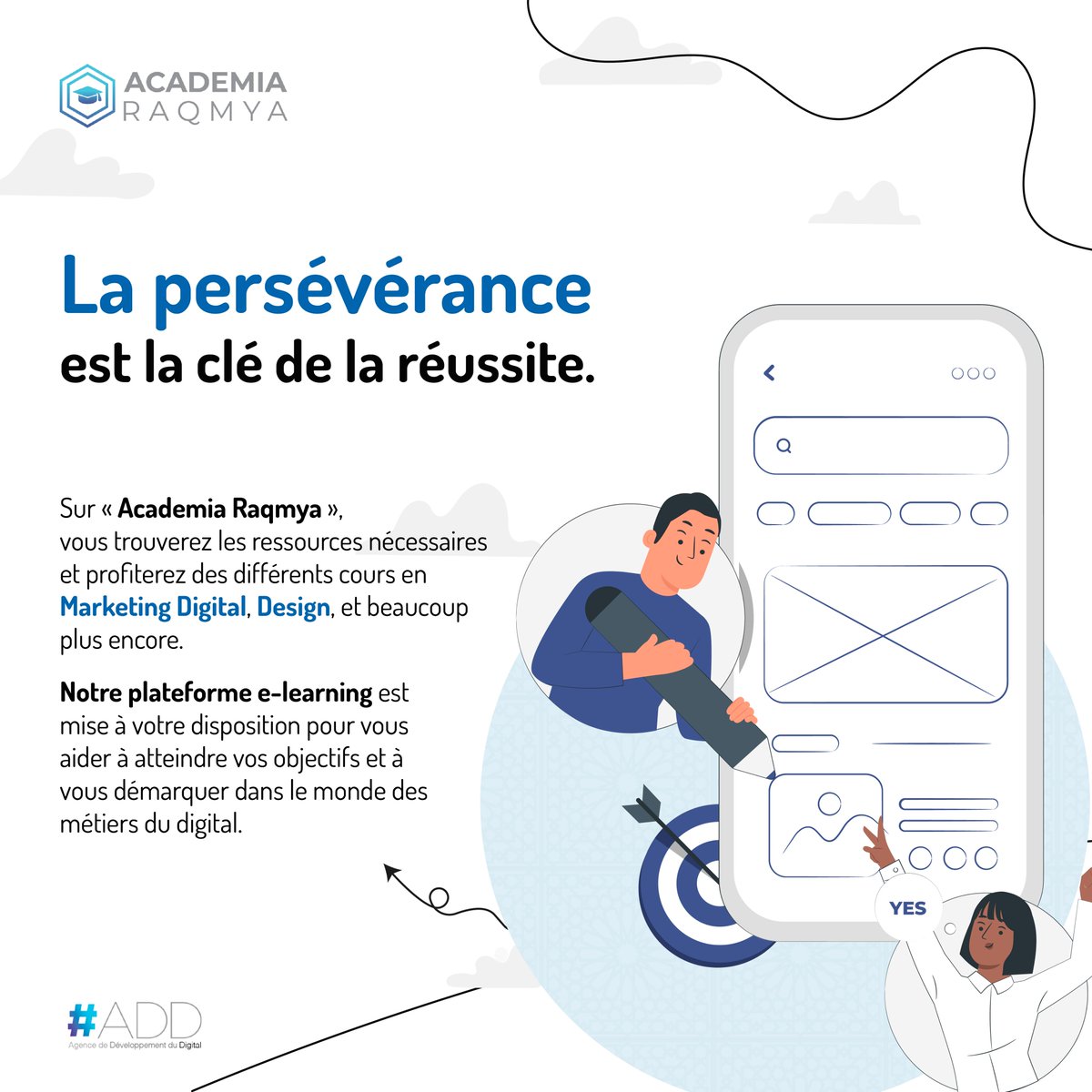 Academia_Raqmya's tweet photo. 🪩https://t.co/YMrMlKjZZk
#digitall_elearning #laperseverance #marketing_digital #MetiersDuDigital #lacledereussite #design #formationadistance
#academia_raqmya https://t.co/zccA6FcqHZ