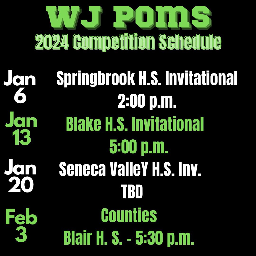 First week of official comp season &amp; we are here for it! Cannot wait to see all our <a href="/MoCoPommies/">MoCo  Poms</a> friends out there killing it &amp; to show you what we’ve been working on. Come support your #wildcat Pommies this Sat! 

gofan.co/event/1318989?…