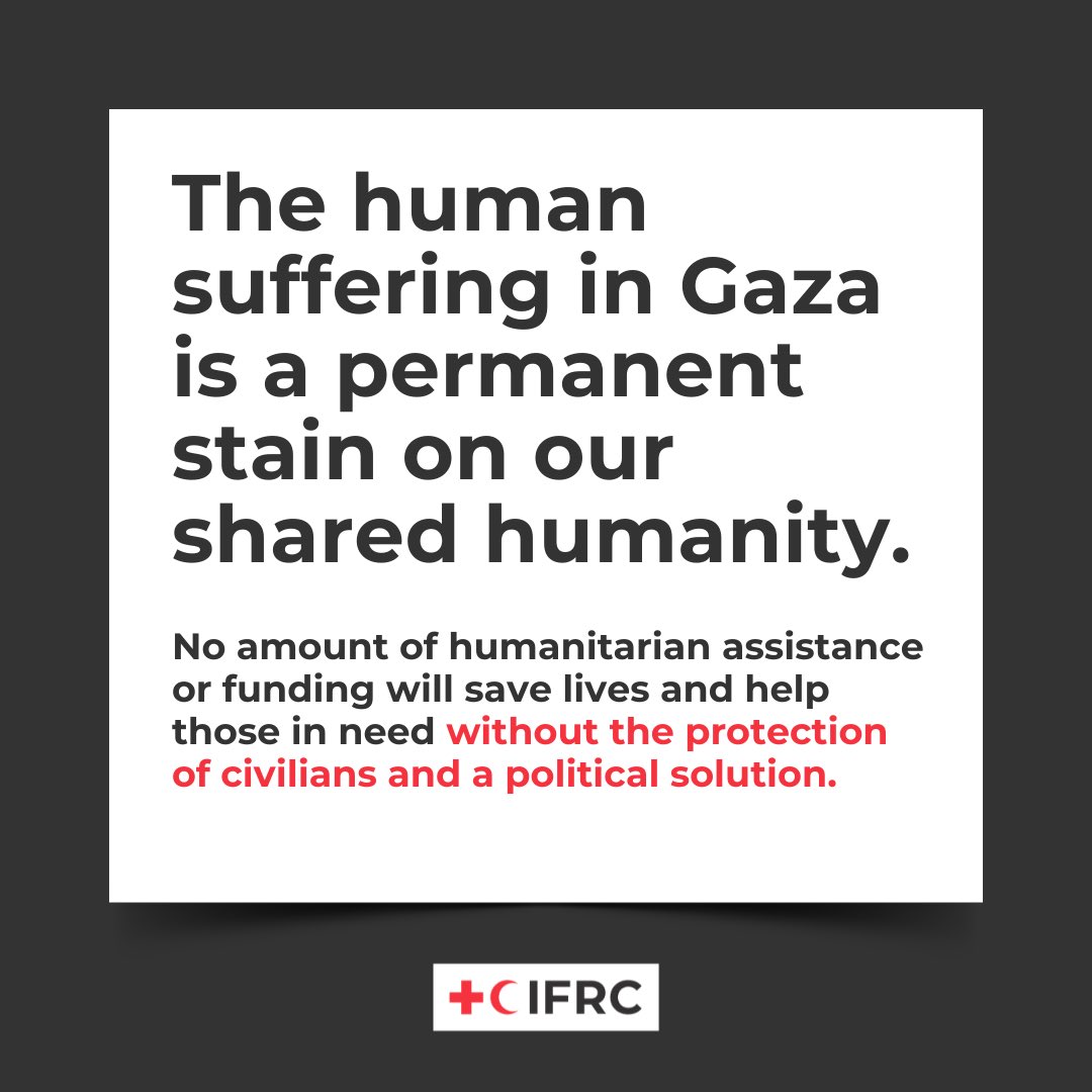 IFRC tweet media