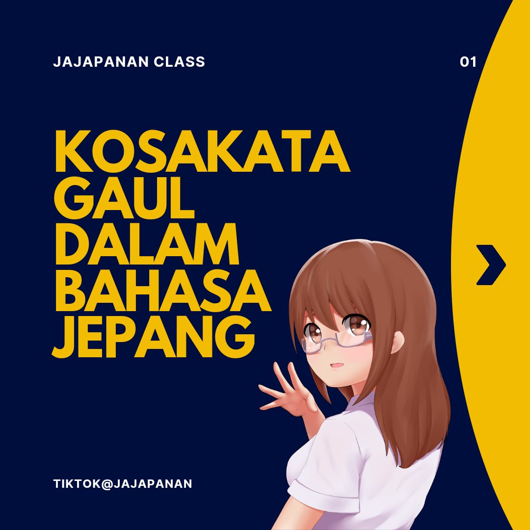 NIHONGGOFESS's tweet photo. Kosa kata dalam bahasa jepang 

Di gunakan dengan yang akrab saja ya 😉 https://t.co/WZzo5jNRL0
