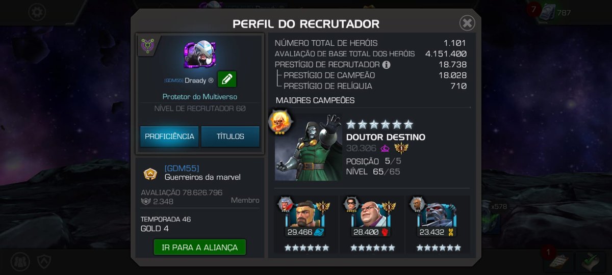 Draady1's tweet photo. Evolução da conta nos últimos 3 anos em @MarvelChampions 2021, 2022, 2023.
 #MCOC #MTC https://t.co/YuRldOdIMi