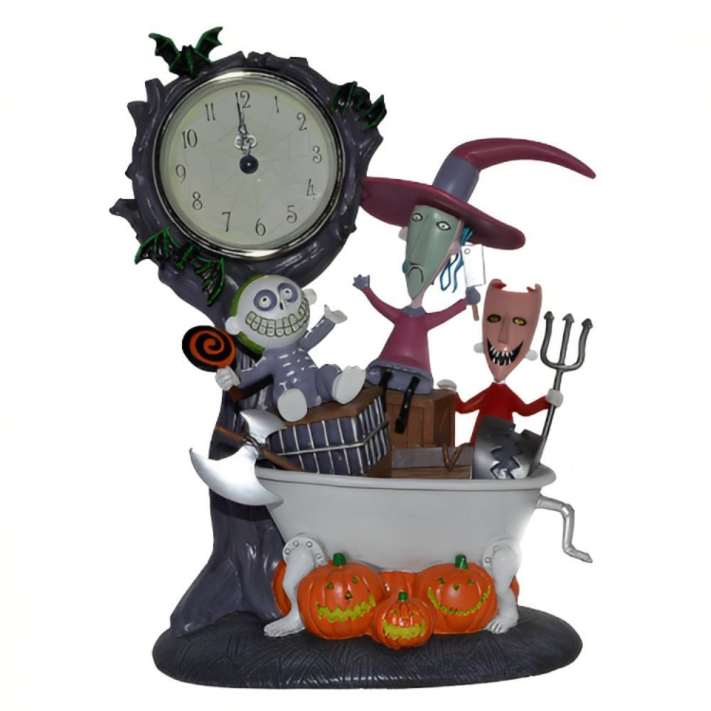 The Hamilton Collection Disney Tim Burton's The Nightmare Before Christmas Trio Of Terror Clock Handcrafted & Sculpted Issue #2 Halloween Decoration 7.5-inches

Shop here - buff.ly/478pTDf

#bradfordexchange #wallclock #timburton #nightbeforechristmas #clock #giftideas
