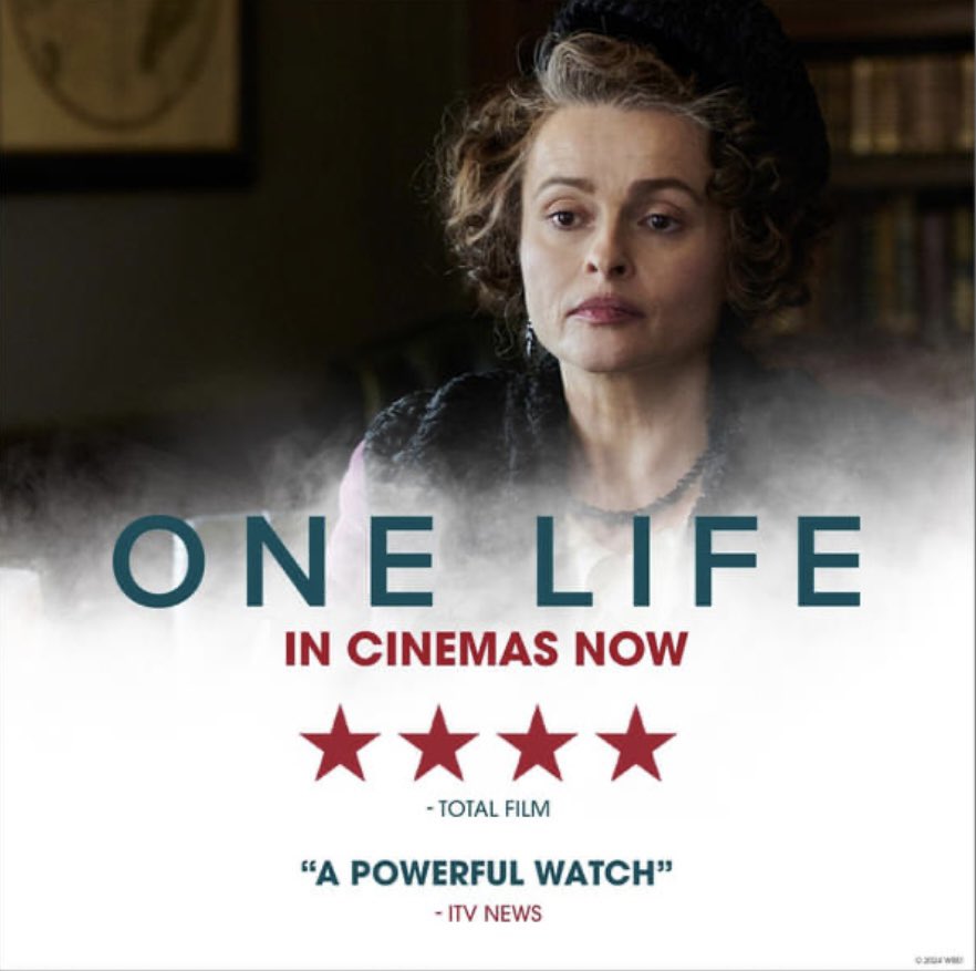 Dame Stephanie - Steve has already been to see this film and said “It’s terrific, detailed historically, very moving, I highly recommend it.  Two hours went in a flash”.  

And being a Kindertransportee she should know!  Anyone else seen it yet?  

#OneLife #anthonyhopkins