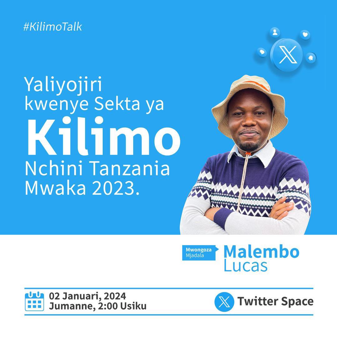 Ni leo saa mbili usiku. #KilimoTalk