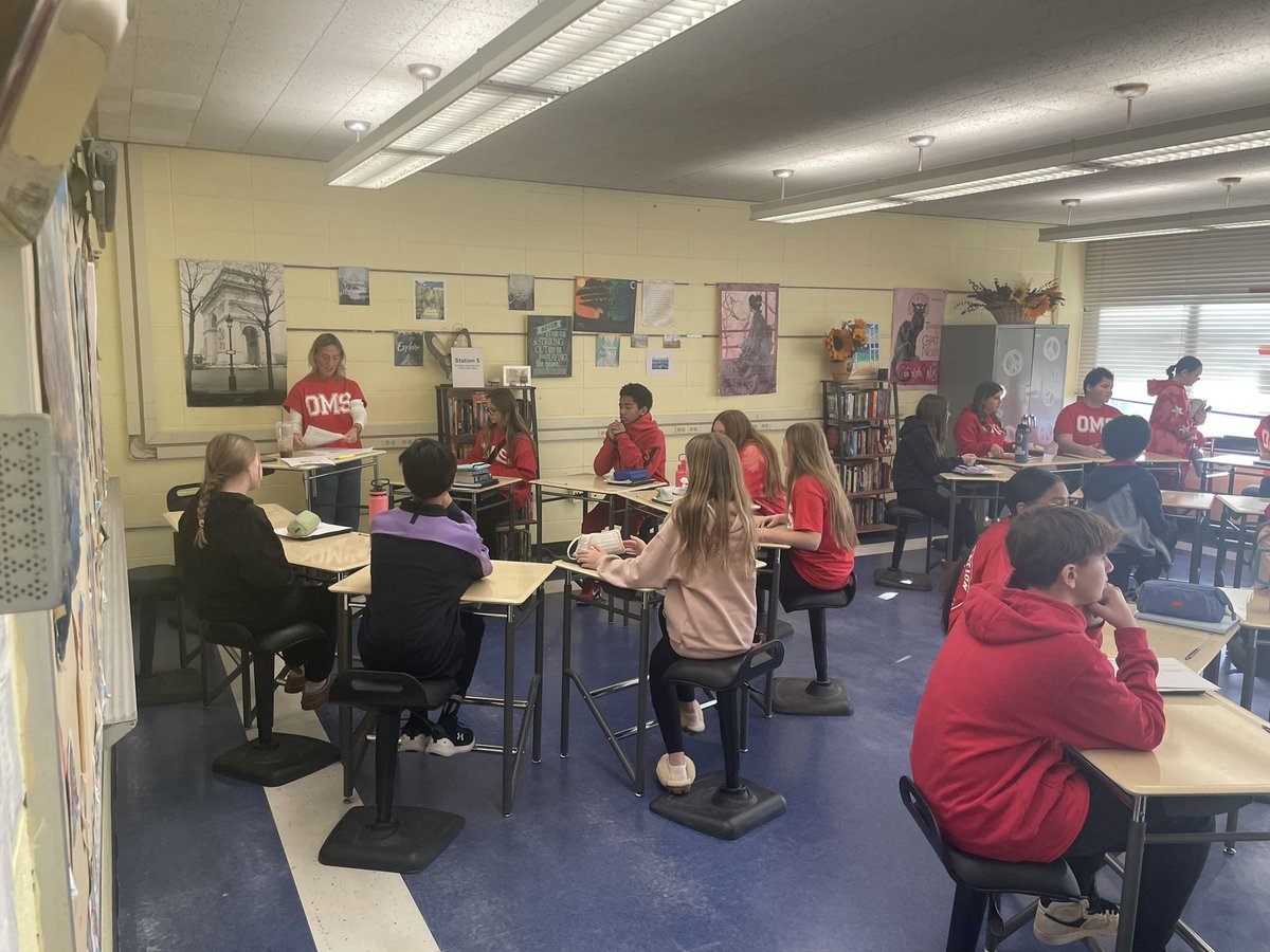 MitchBickman's tweet photo. Great morning with team 7-2 and the coaching fellows who opened up the new year with an interdisciplinary learning experience to help students hone and foster actions, strategies, techniques, practices, and skills needed for success. https://t.co/0g7UYxDSeO